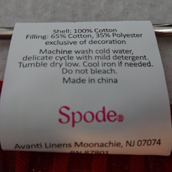 Spode Christmas Tree Oven Pot Holder Set of 2 Holiday Polka Dot Festive - Picture 6 of 7